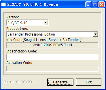 BarTender 9.4条码设计软件