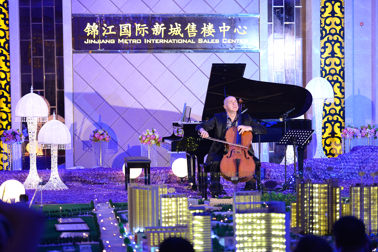 锦江国际新城音乐之夜摄影作业(图6)