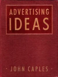 广告创意:使广告发挥作用的方法实用指南 John Caples